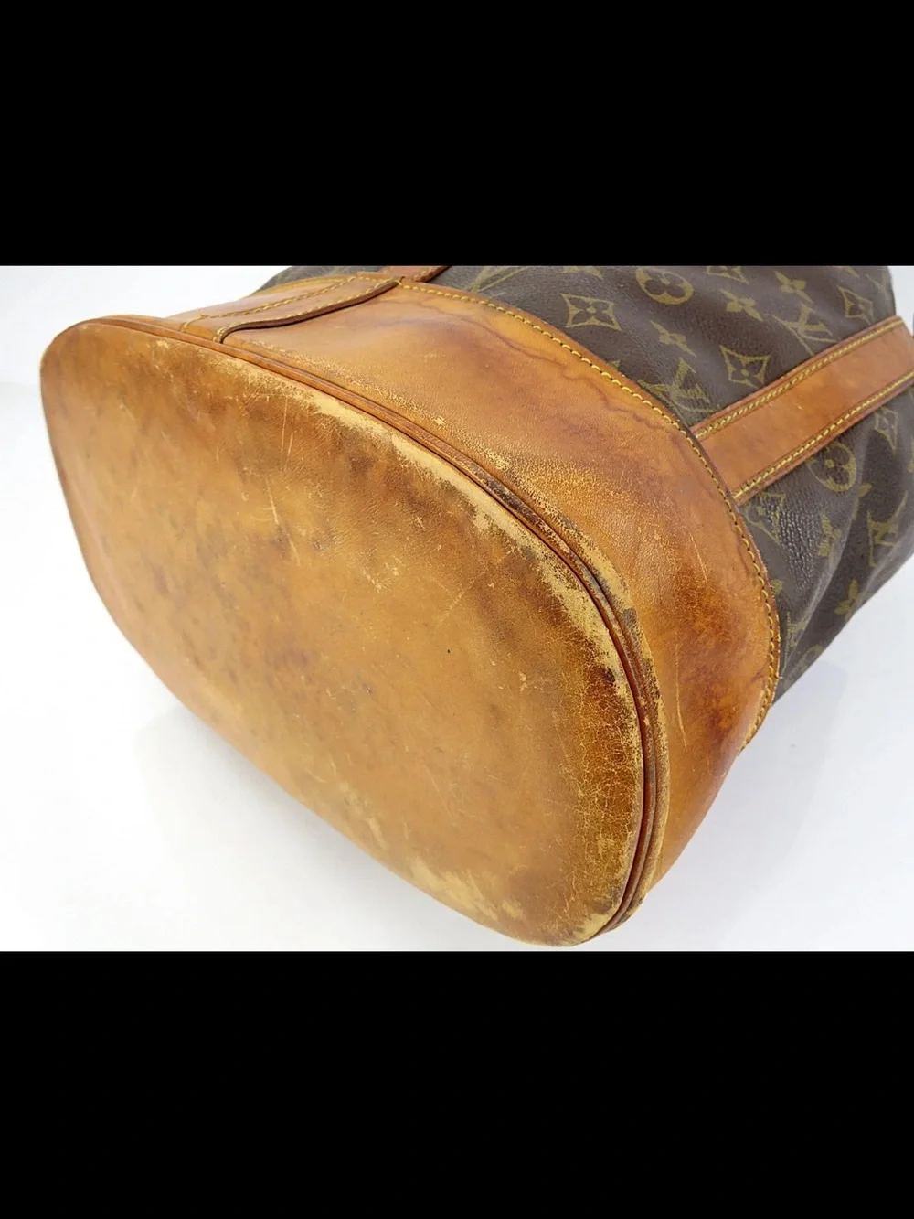 Louis Vuitton Brown Monogram Canvas Bucket Duffel Bag
